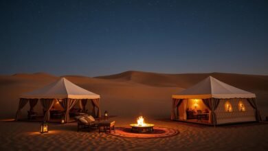 Luxury Desert Camps in Saudi Arabia: Arabian Nightlife